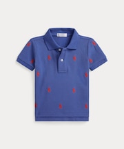 (ベビー)Polo ポニー コットン メッシュ ポロシャツ