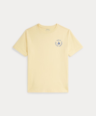 (ボーイズ 8才～20才)ロゴ コットン ジャージー Tシャツ