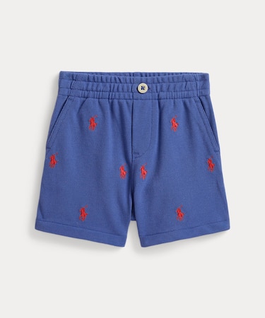 (ベビー)Polo プレップスター コットン メッシュ ショートパンツ