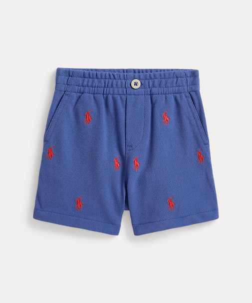 (ベビー)Polo プレップスター コットン メッシュ ショートパンツ