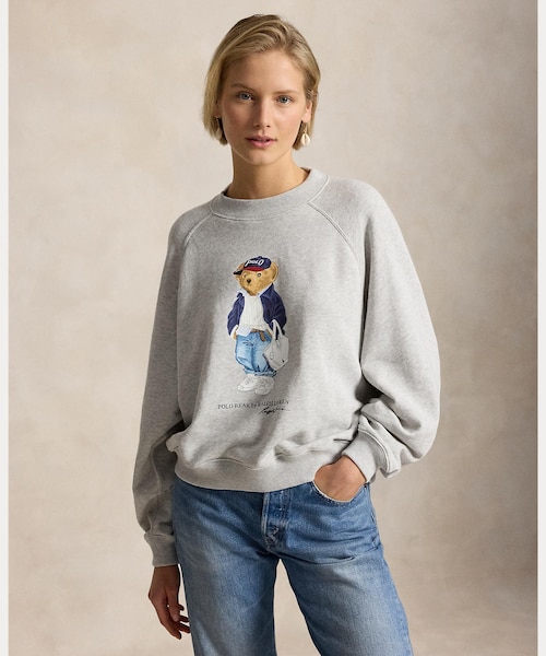 Polo ベア ライトウェイト フリース クルーネック｜ポロ ラルフ