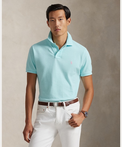 アイコニック メッシュ ポロシャツ