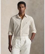 クラシック フィット ストライプド ブロードクロス シャツ