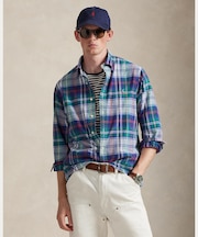 クラシック フィット チェック オックスフォード シャツ