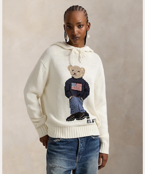 Polo ベア フーデッド セーター