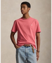 クラシック フィット ジャージー クルーネック Tシャツ