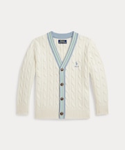 (ボーイズ 2才～7才)コットン クリケット カーディガン