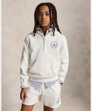 (ボーイズ 8才～20才)ロゴ フレンチ テリー フーディ