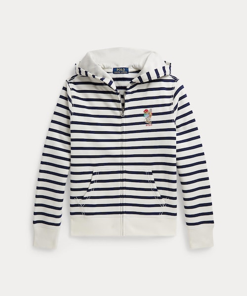 ボーイズ 8才～20才)Polo ベア フリース フルジップ フーディ｜ポロ