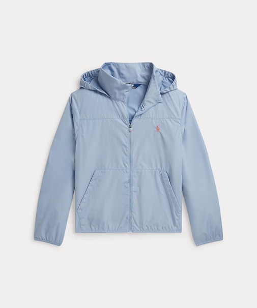 (ボーイズ 8才~20才)パッカブル ウォーターリペラント フーデッド ジャケット