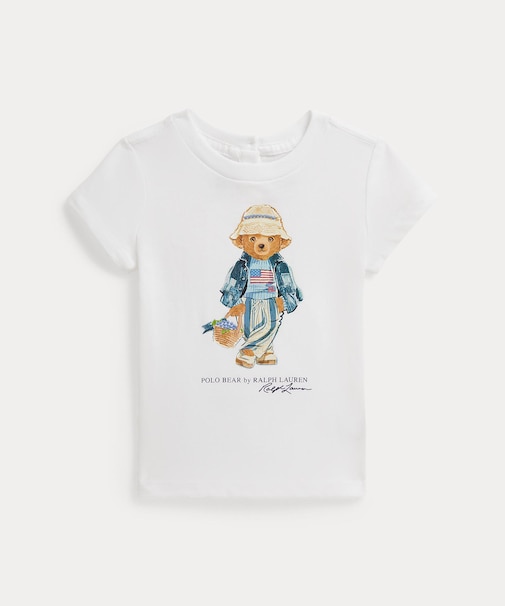 (ベビー)Polo ベア コットン ジャージー Tシャツ