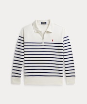 (ボーイズ 8才～20才)ストライプド フレンチ テリー スウェットシャツ