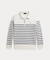 (ボーイズ 8才～20才)ストライプド フレンチ テリー スウェットシャツ