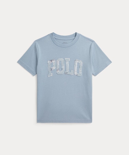 (ボーイズ 2才～7才)ロゴ コットン ジャージー Tシャツ