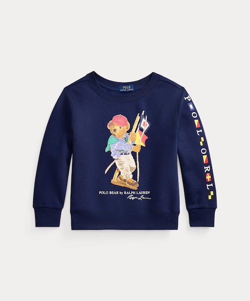 ボーイズ 2才～7才)Polo ベア フリース スウェットシャツ｜ポロ ラルフ