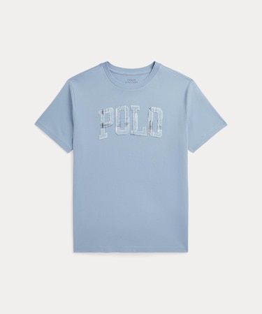 (ボーイズ 8才～20才)ロゴ コットン ジャージー Tシャツ