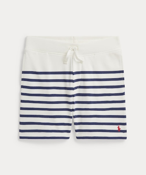 (ボーイズ 8才～20才)ストライプド フレンチ テリー ショートパンツ