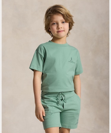 (ボーイズ 2才～7才)ビッグ フィット コットン ジャージー Tシャツ