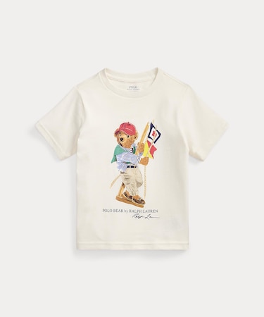 (ボーイズ 2才～7才)Polo ベア コットン ジャージー Tシャツ