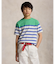 (ボーイズ 8才～20才)ストライプド コットン ジャージー Tシャツ