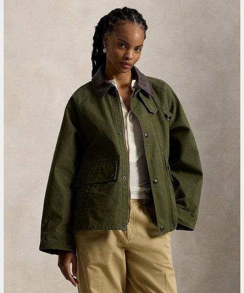 コットン ユーティリティ ジャケット｜ポロ ラルフ ローレンの通販