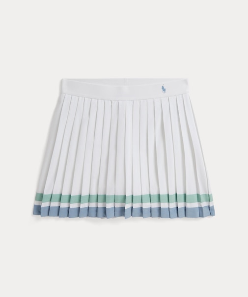 (ガールズ 7才~16才)ストライプド プリーテッド スコート