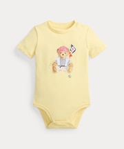 (ベビー)Polo ベア コットン ジャージー ボディスーツ
