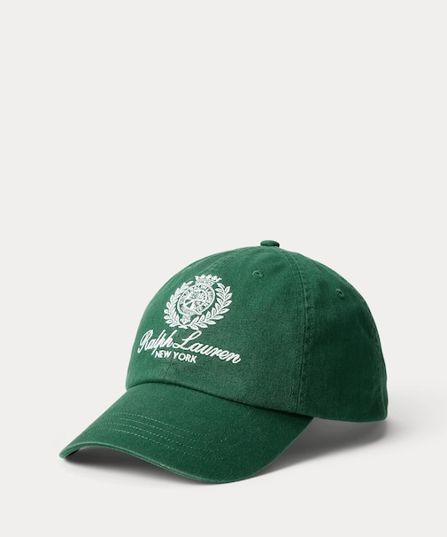 クレストエンブロイダリー ツイル ボール キャップ