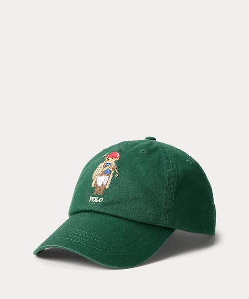 クレストエンブロイダリー ツイル ボール キャップ｜ポロ ラルフ