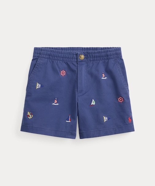 (ボーイズ 2才～7才)Polo プレップスター ストレッチ ツイル ショートパンツ