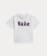 (ベビー)Polo ベア ロゴ コットン ジャージー Tシャツ