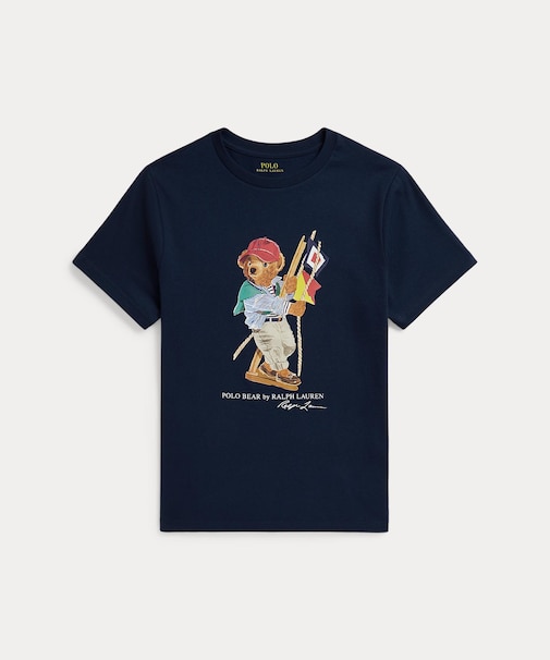 (ボーイズ 8才～20才)Polo ベア コットン ジャージー Tシャツ