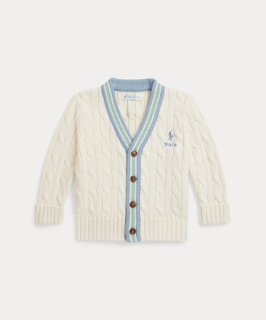 (ベビー)コットン クリケット カーディガン