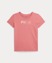 (ガールズ 2才～6才)ロゴ コットン ジャージー Tシャツ