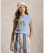 (ガールズ 2才~6才)Polo ベア コットン ジャージー Tシャツ