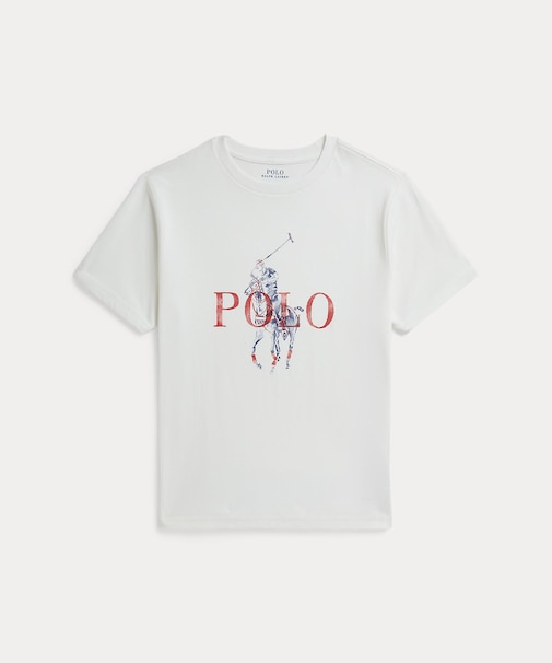 (ボーイズ 8才~20才)Big Pony コットン ジャージー Tシャツ