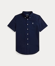 (ボーイズ 8才～20才)コットン シアサッカー ショートスリーブ シャツ