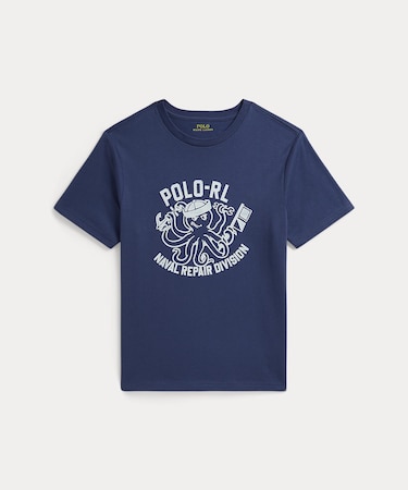 (ボーイズ 8才～20才)コットン ジャージー グラフィック Tシャツ