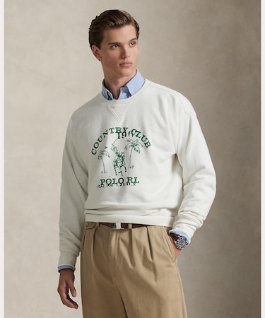 ヴィンテージ フィット フリース グラフィック スウェットシャツ