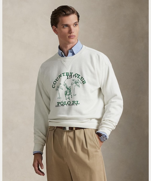 ヴィンテージ フィット フリース グラフィック スウェットシャツ