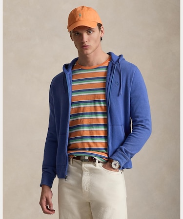 フレンチ テリー フルジップ フーディ