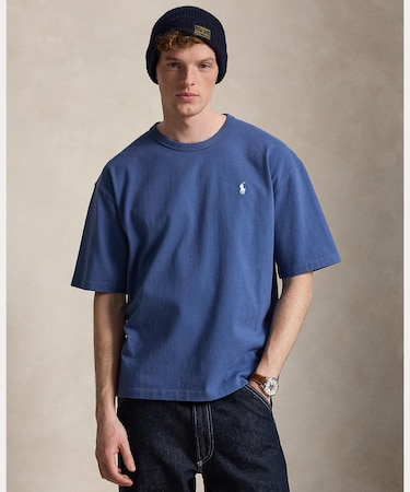 リラックス フィット ヘビーウェイト ジャージー Tシャツ