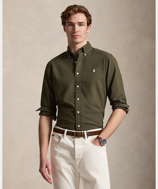 クラシック フィット ガーメントダイド オックスフォード シャツ