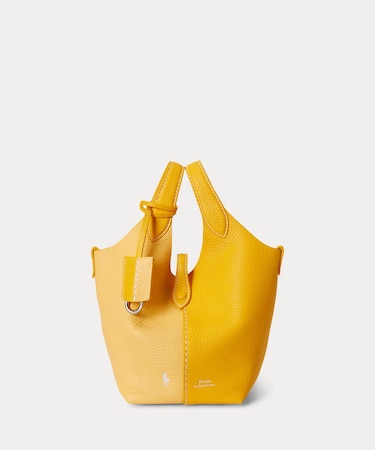 Polo Play レザー スモール トート & クロスボディ