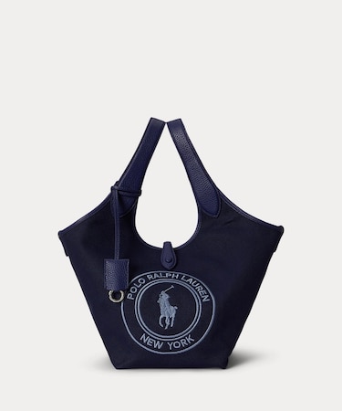 Polo Play ロゴ キャンバス トート