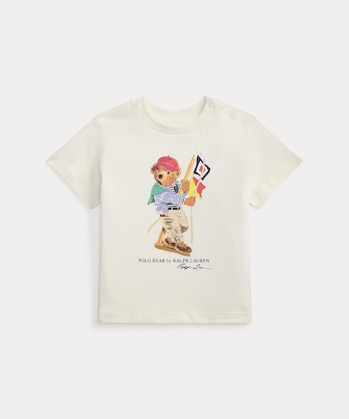 (ベビー)Polo ベア コットン ジャージー Tシャツ