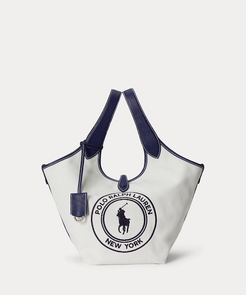 Polo Play ロゴ キャンバス トート