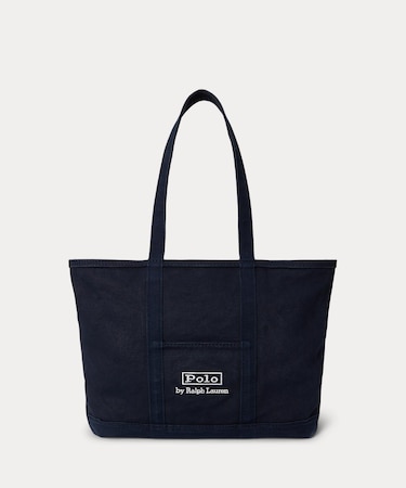 ロゴ キャンバス ミディアム トート