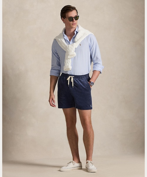 POLO ポロ ラルフ ローレン プレップスター コーデュロイ ショートパンツ 6インチ Polo プレップスター コーデュロイ ショートパンツ｜ポロ