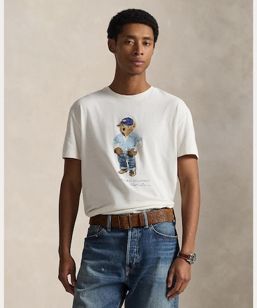 クラシック フィット Polo ベア ジャージー Tシャツ